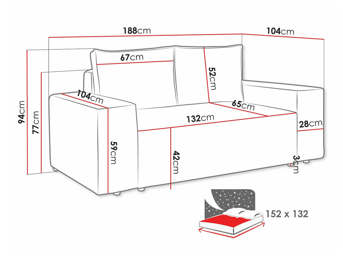 Sofa bed 495170