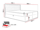Continental bed 495477