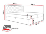 Continental bed 495477