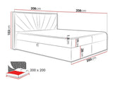 Continental bed 495530