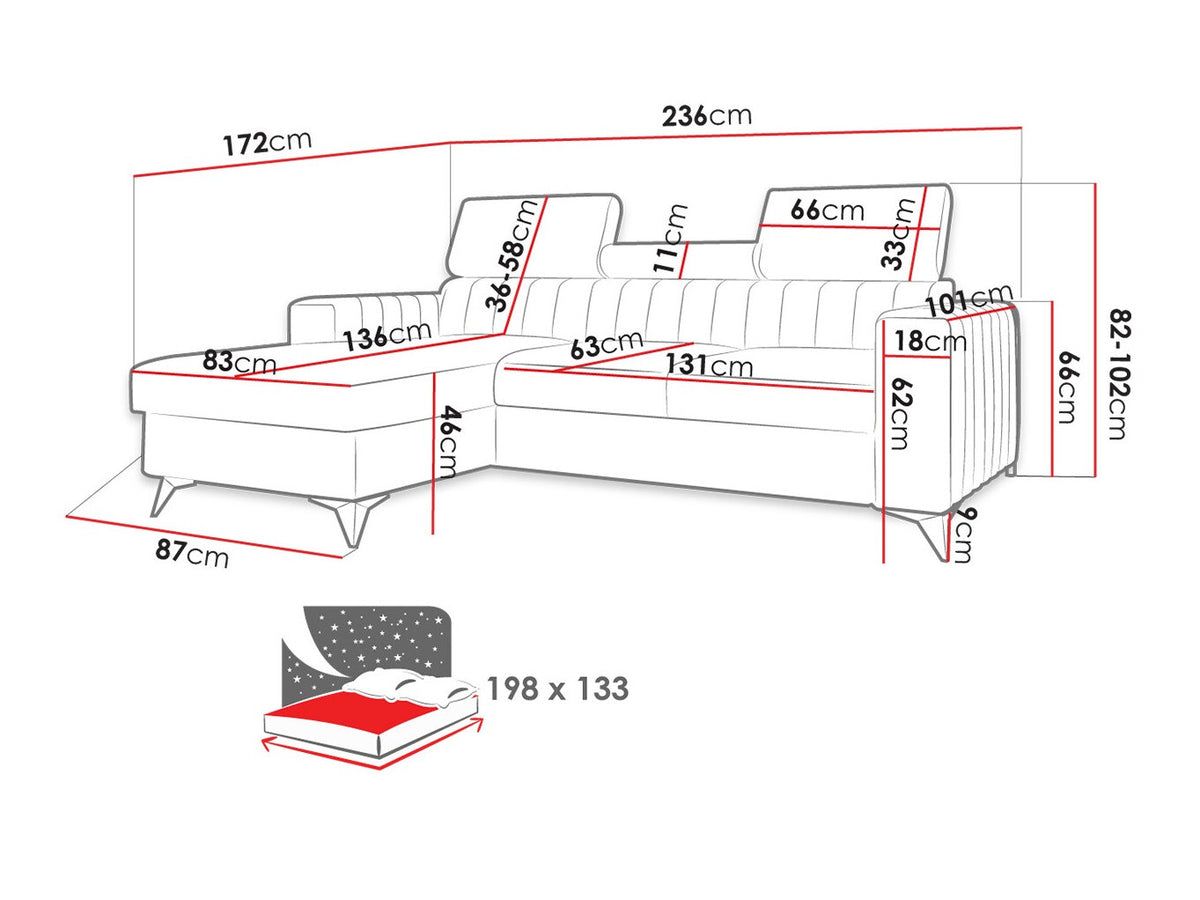 Corner sofa 498366