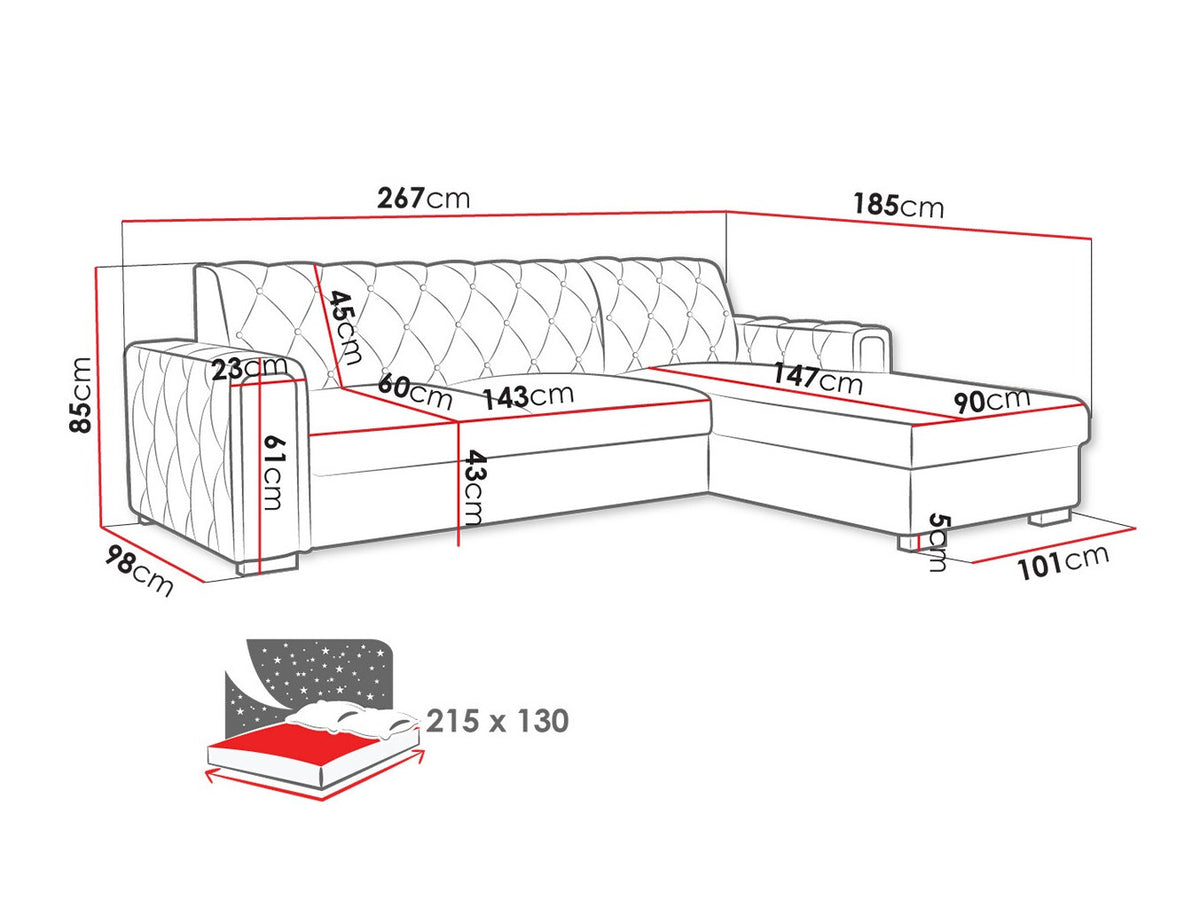 Corner sofa 498790