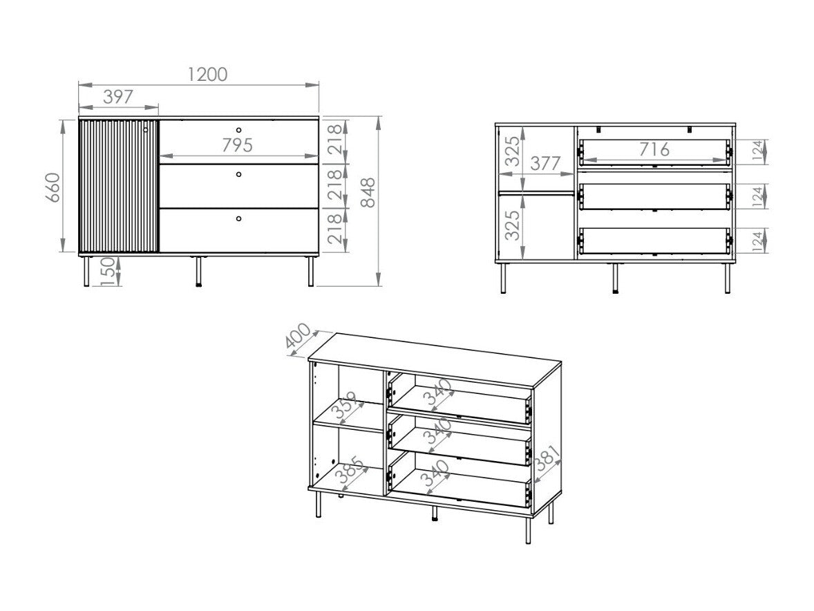 Chest of drawers 499044
