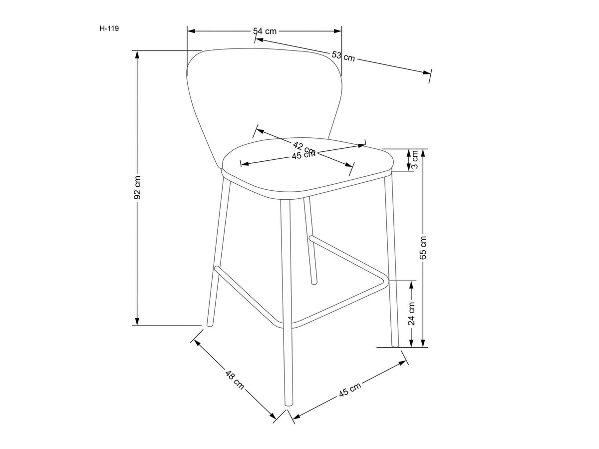 Counter stool 502247