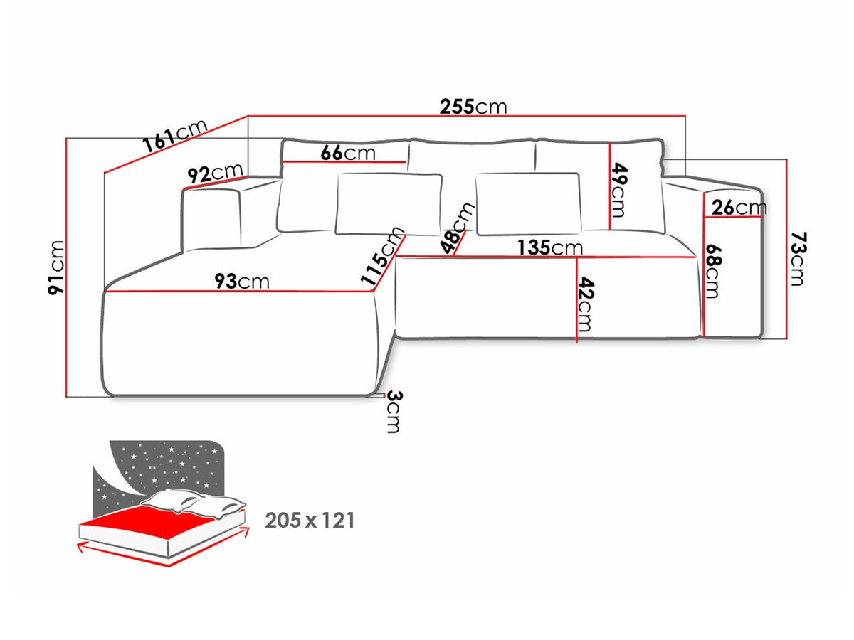 Corner sofa 502993