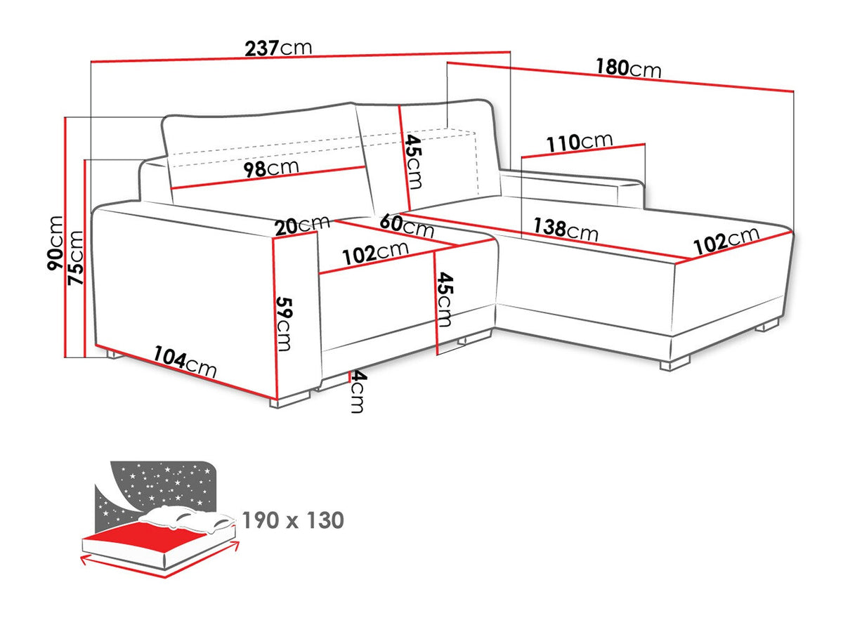Corner sofa 509941