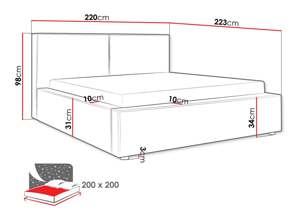 Bed 512833
