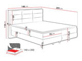 Continental bed 501441