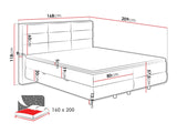 Continental bed 501441