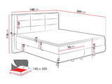 Continental bed 501441