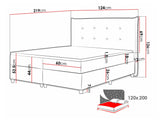 Continental bed 314938