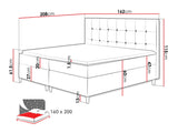 Continental bed 195896