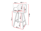 Bar stool 520604