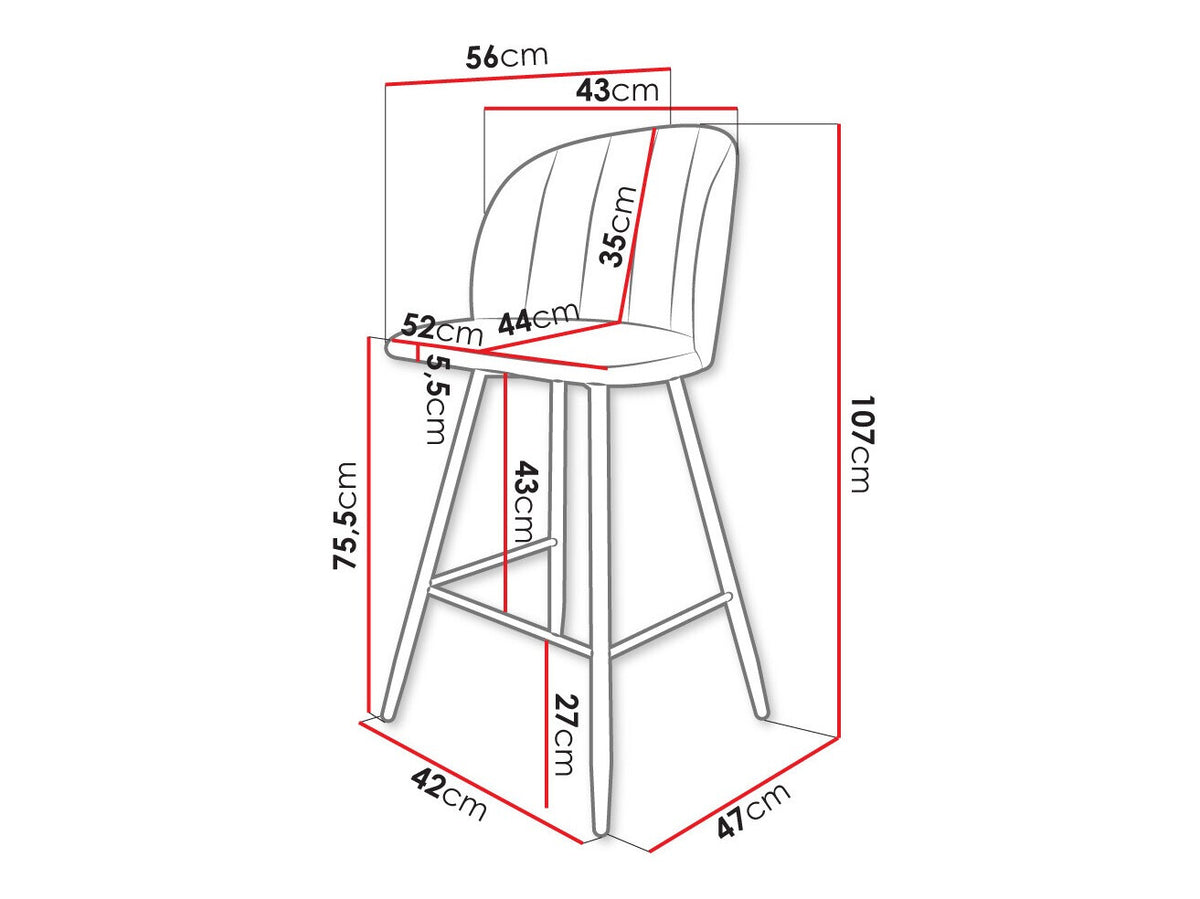 Bar stool 520617