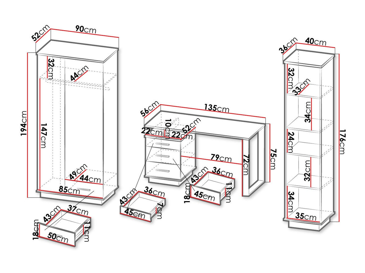Home office set 447344