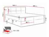 Continental bed 541393
