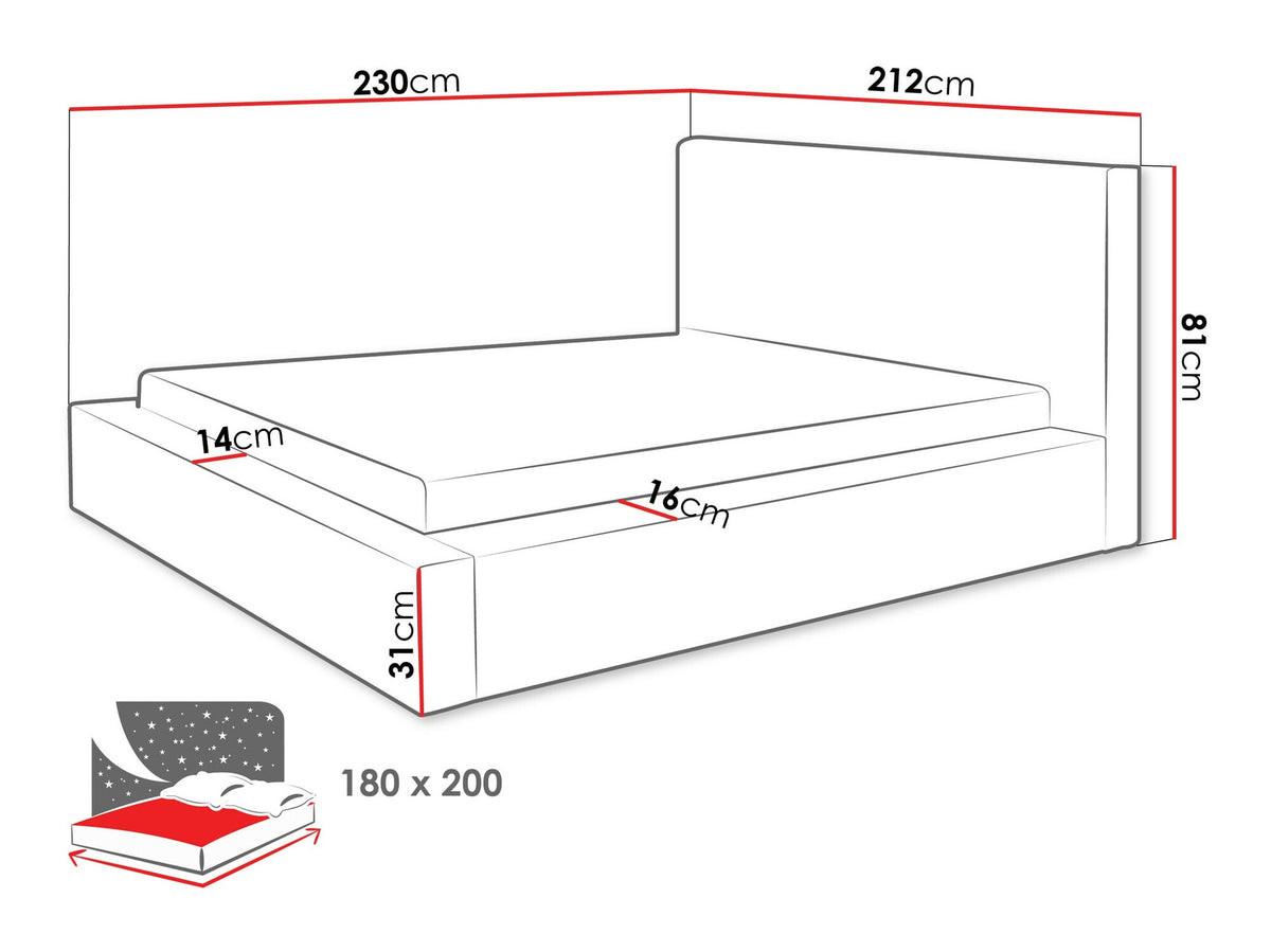 Bed 544159