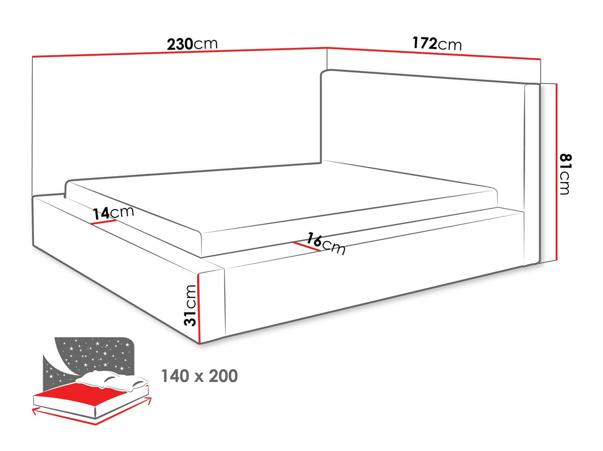 Bed 544159