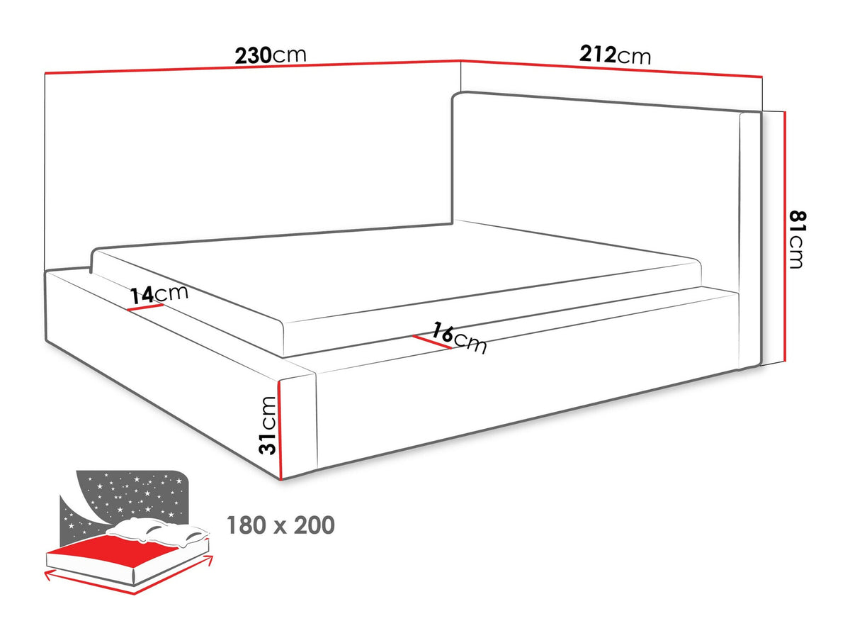 Bed 544159