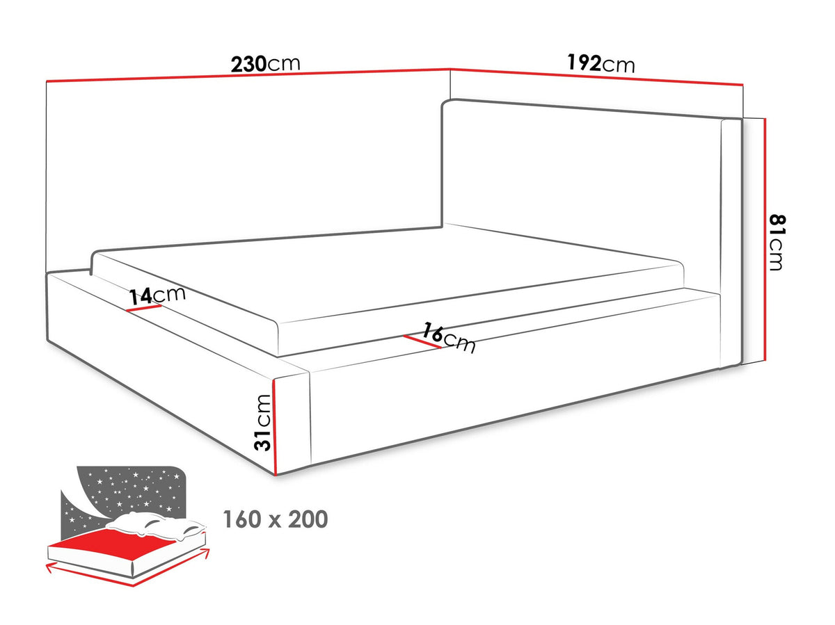 Bed 544159
