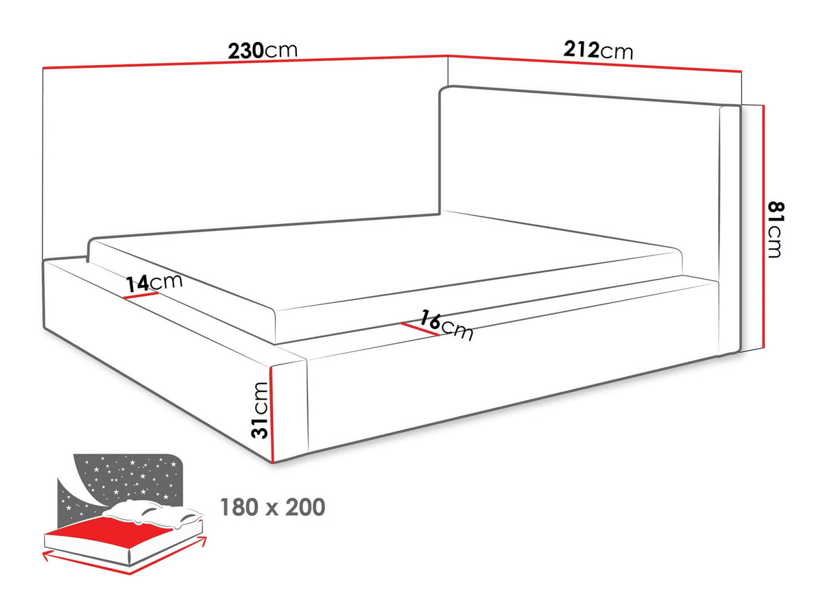 Bed 544159