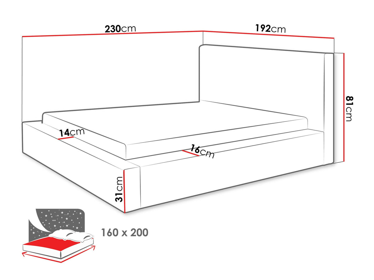 Bed 544159
