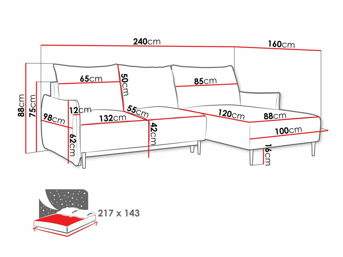 Corner sofa 544346