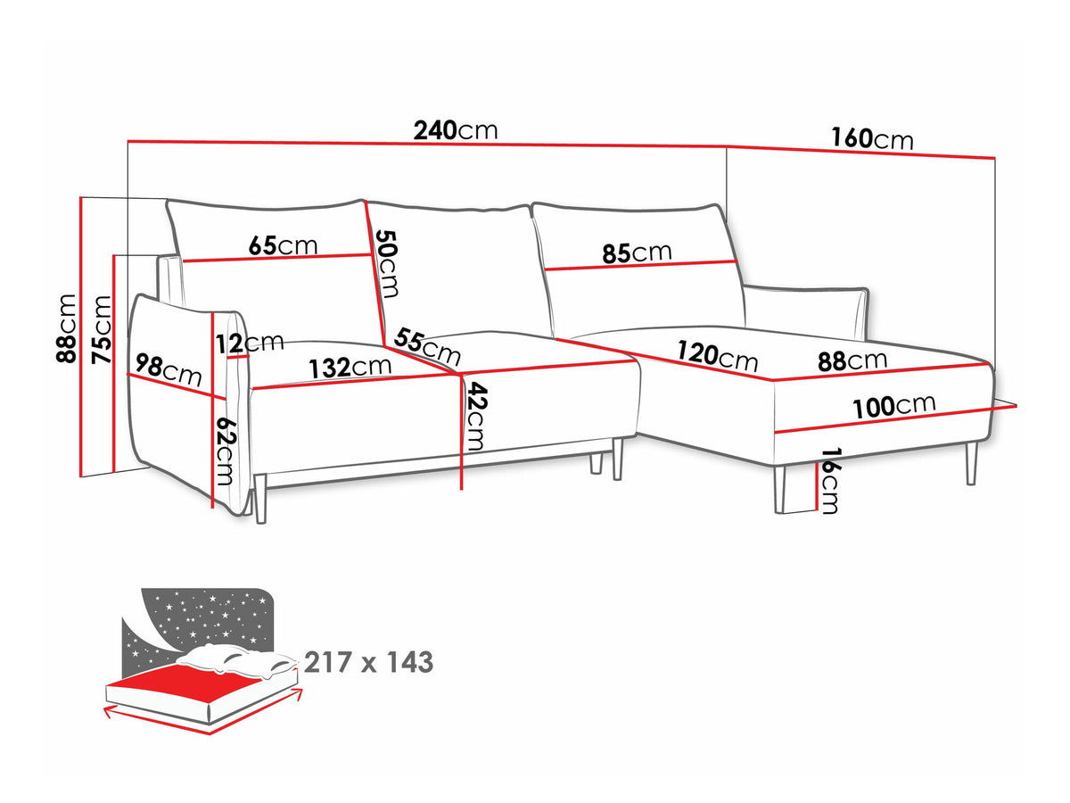 Corner sofa 544346