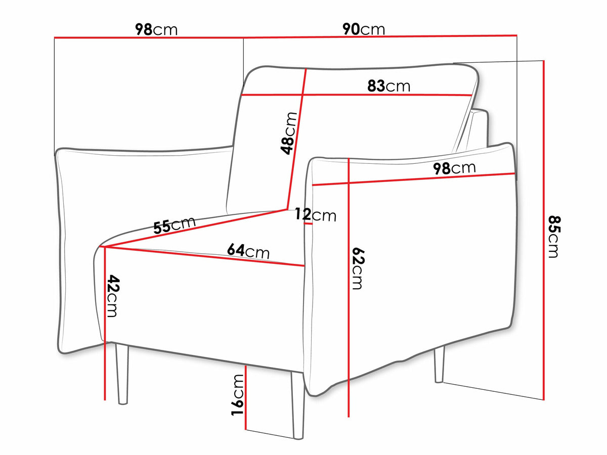 Armchair 544354