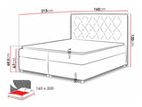Continental bed 70564