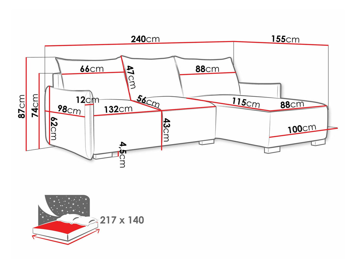 Corner sofa 548973