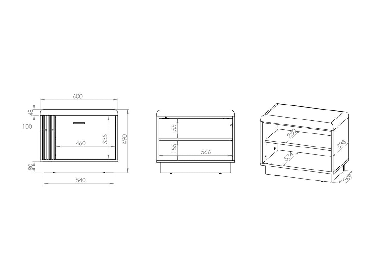Shoe cabinet 551060