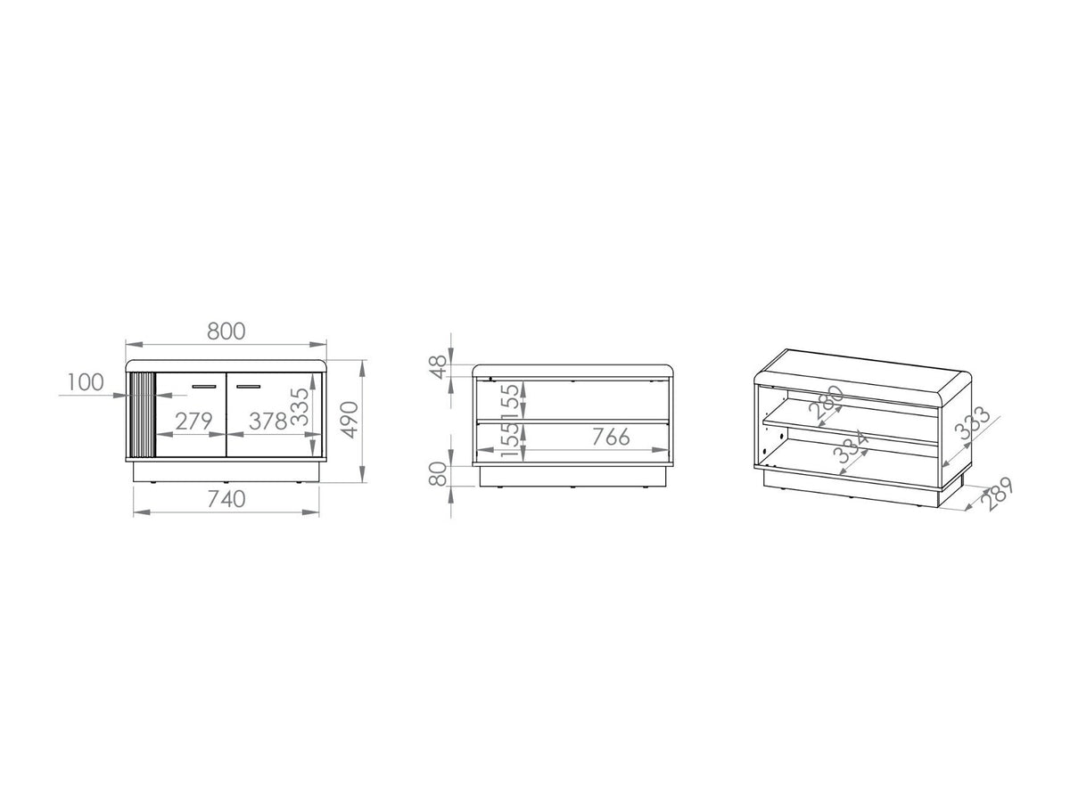 Shoe cabinet 551068