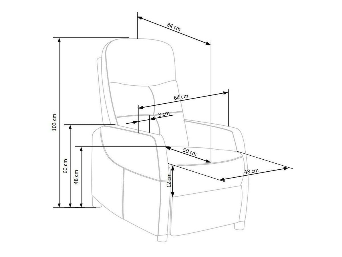 Armchair recliner 309089