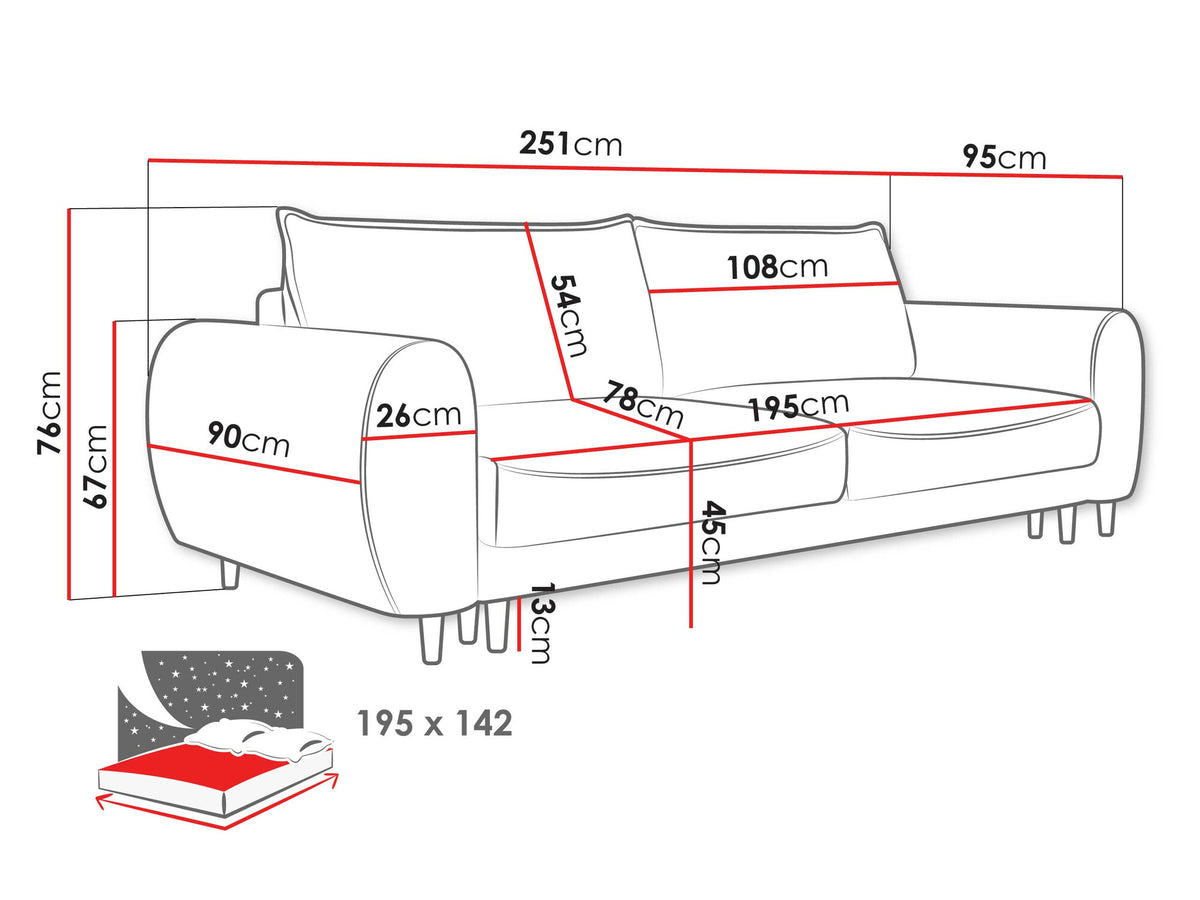 Sofa bed 552948