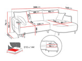 Corner sofa 553013