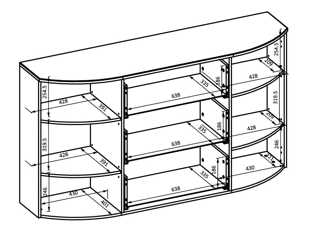 Chest of drawers 553602