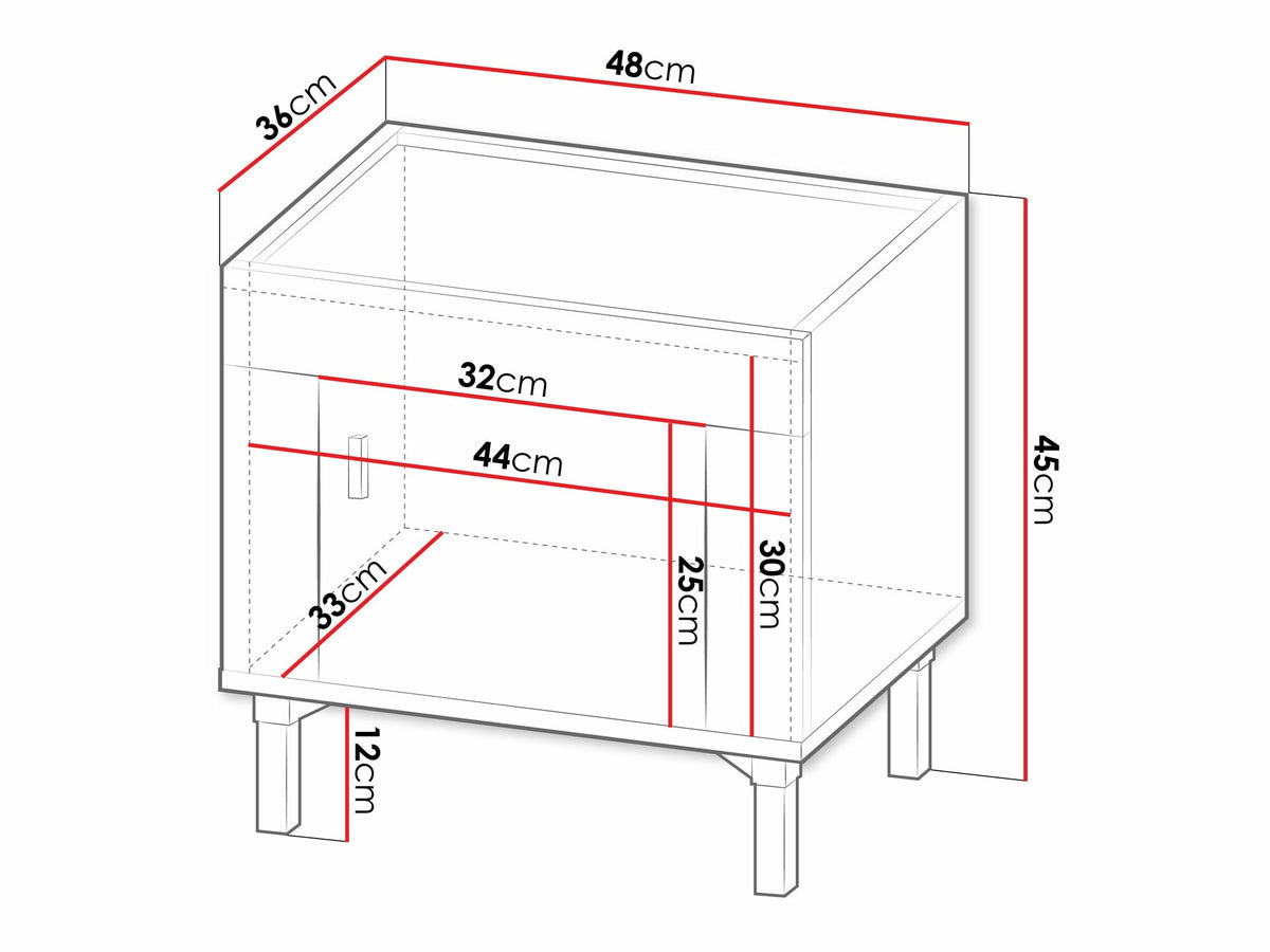 Bedside table 551331