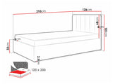 Bed 551616