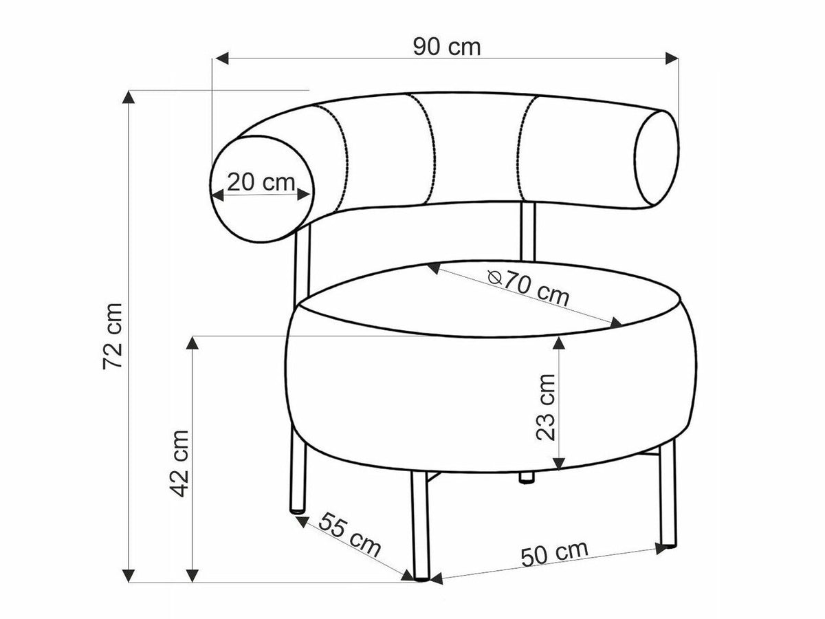 Armchair 607136