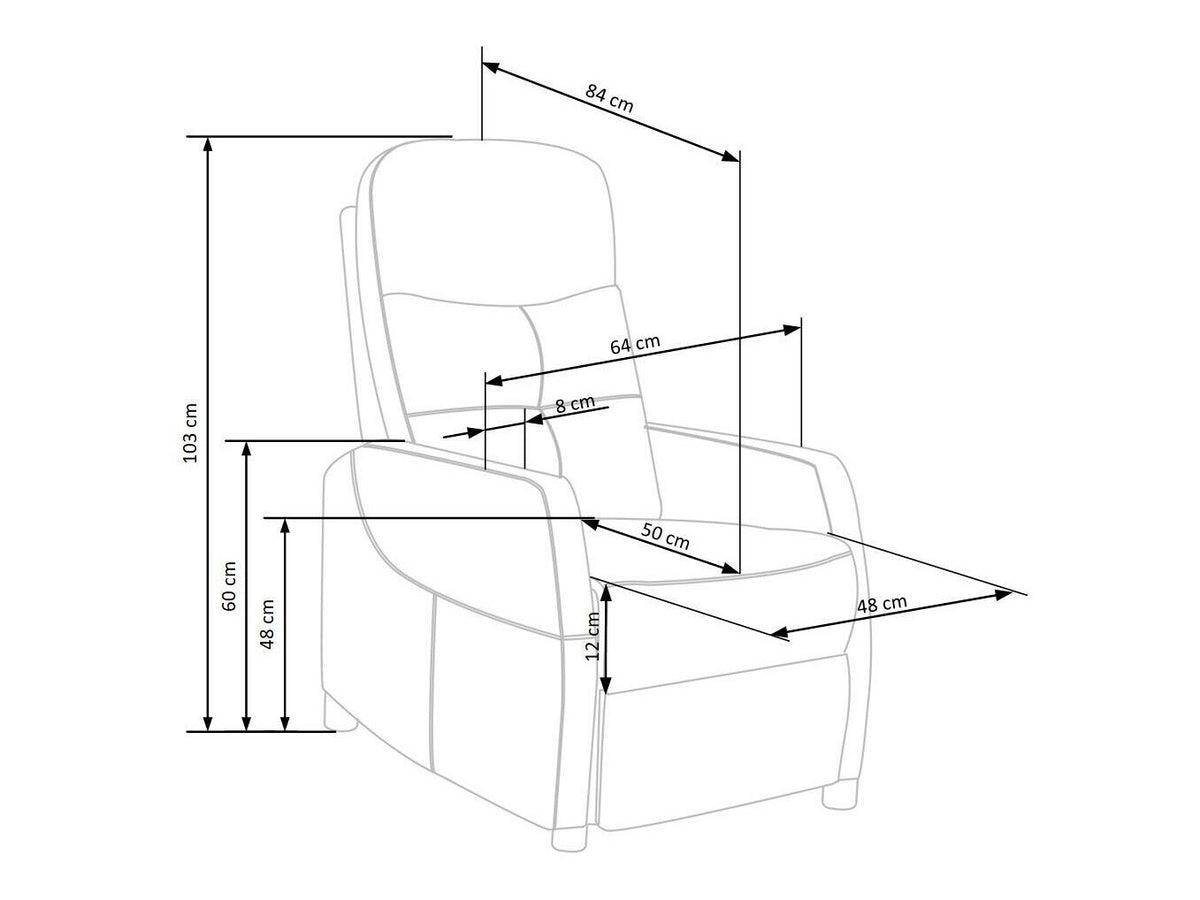 Armchair recliner 309089