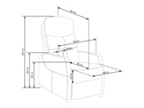 Armchair recliner 309089