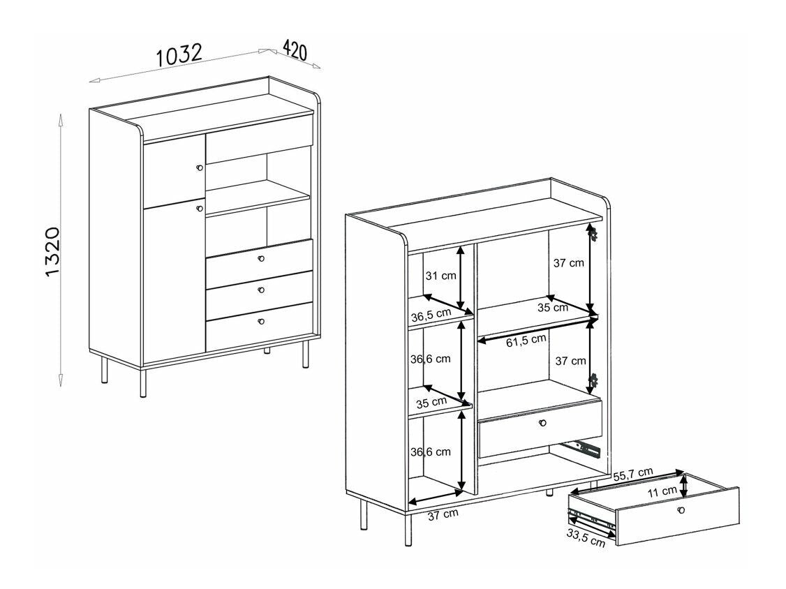 Chest of drawers 562096