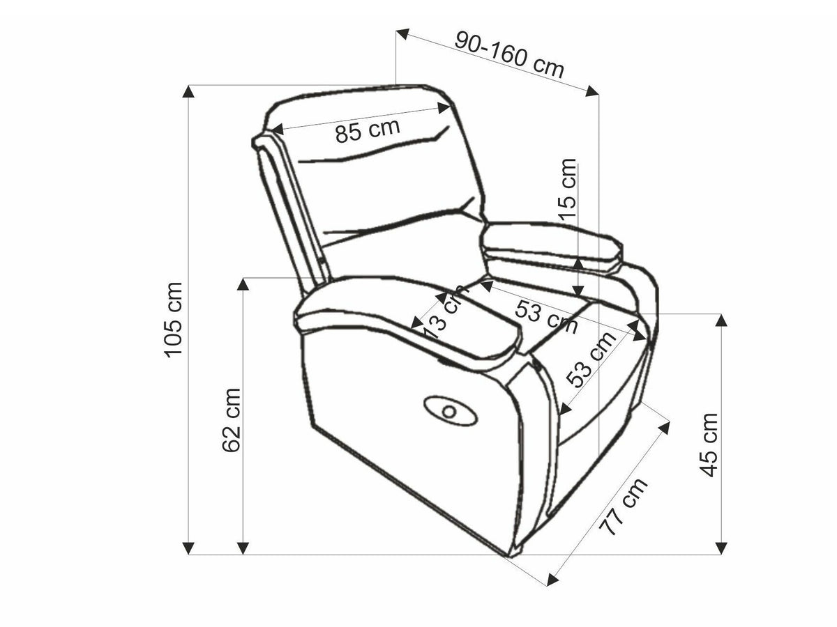 Armchair recliner 562452