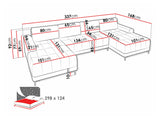 Corner sofa 561206