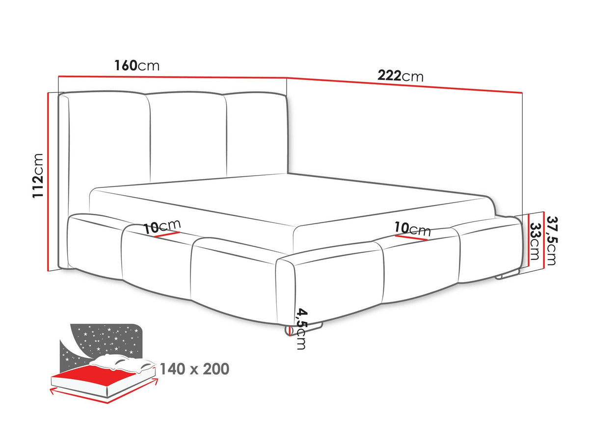 Bed 563536