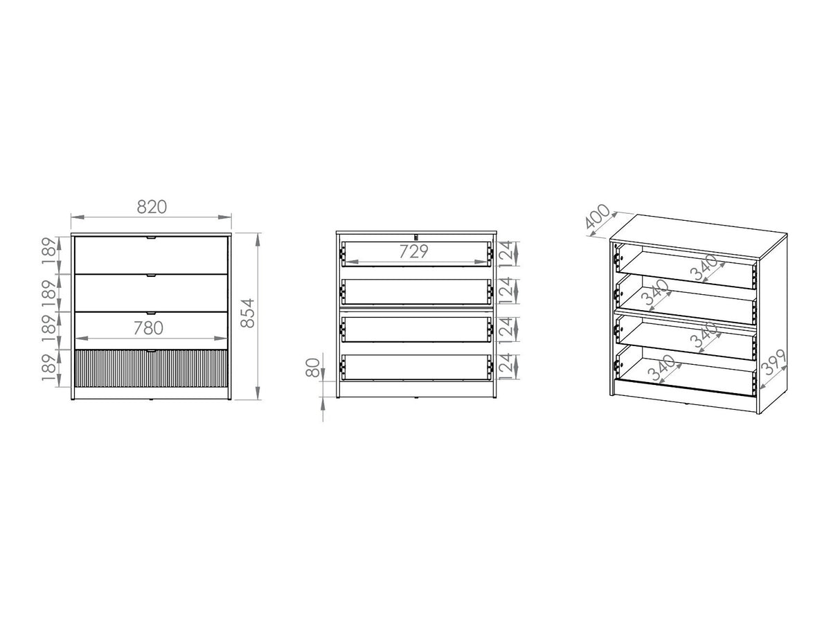Chest of drawers 564659