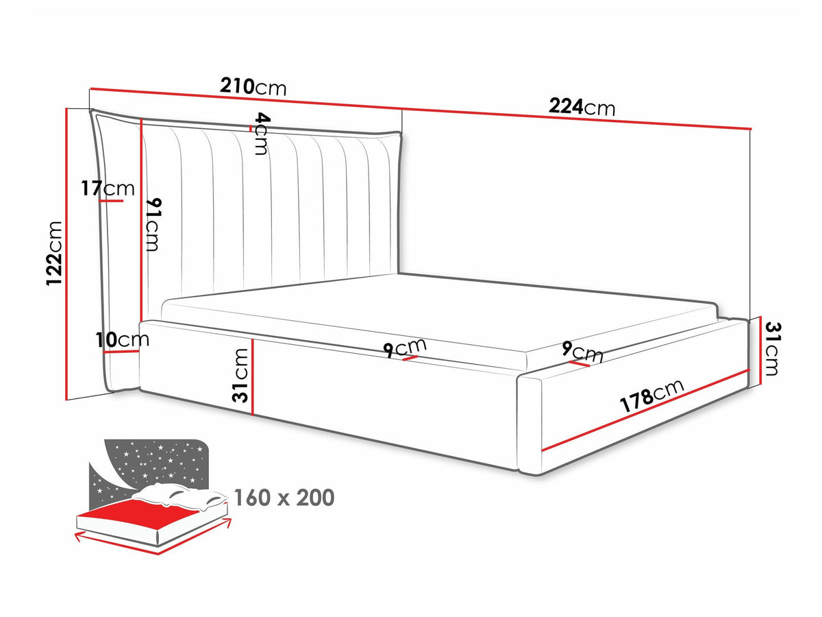Bed 561101