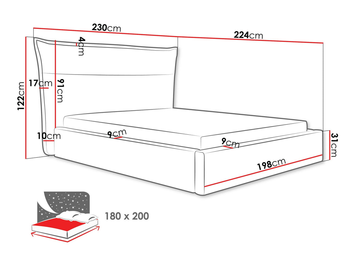 Bed 560397