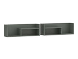 Wall-mounted set of shelves 566426
